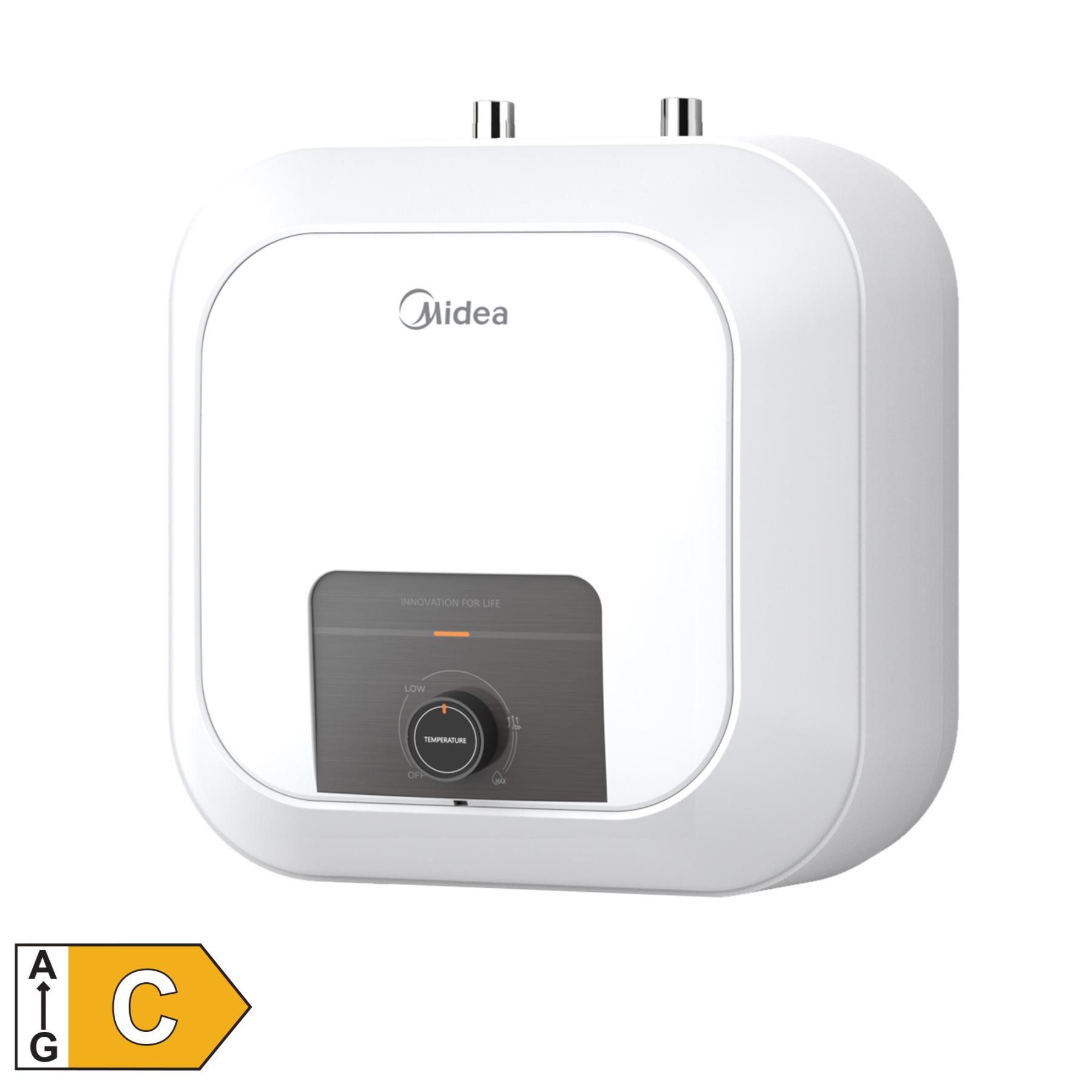 Boiler electric 2500W, control mecanic, 30 litri, 30-75 grade Celsius, 0,75 Mpa, IPX4, alb - imagine 5